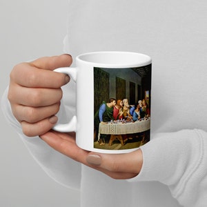 The Last Supper, Leonardo Da Vinci Mug, Leonardo Collection, Leonardo Da Vinci Art, Da Vinci Mug, Fine Art Mug, Fine Art Cup, Da Vinci Gift
