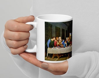 The Last Supper, Leonardo Da Vinci Mug, Leonardo Collection, Leonardo Da Vinci Art, Da Vinci Mug, Fine Art Mug, Fine Art Cup, Da Vinci Gift