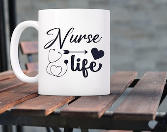 Nurse Mug, Nurse Gift, Nurse Graduation, New Nurse Gift, Proud to Be a Nurse, Student Nurse, Leaving Gift for Nurse, Nursing Graduation Gift