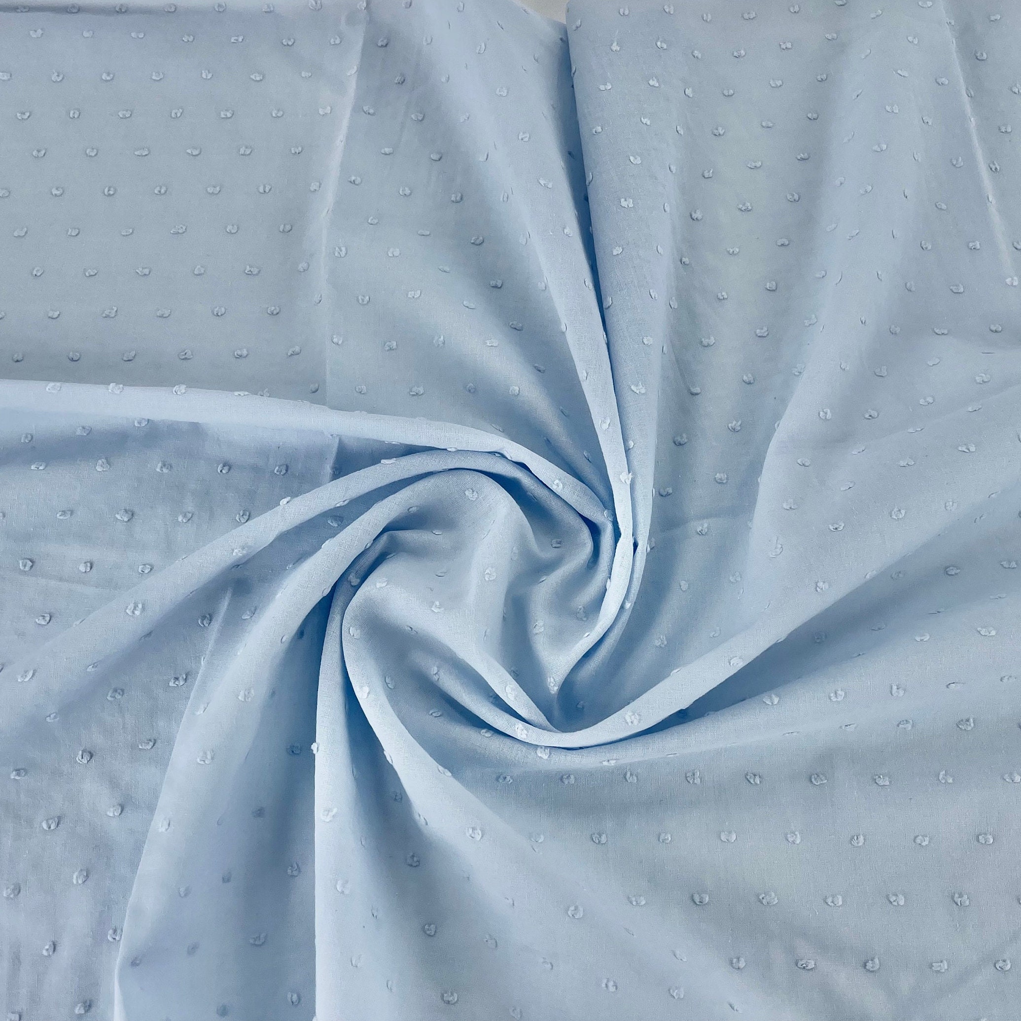 Blue Dobby Fabric -  Canada