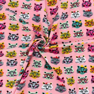 Jersey Unique Cats Pink