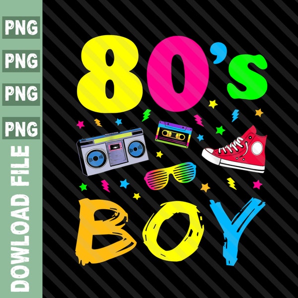 I Love The 80s png, 80s Retro png, 80's Boy png, Birthday 1980 png, 90's Retro 80's, 80's png, Vintage Retro, 80's made in 90's png