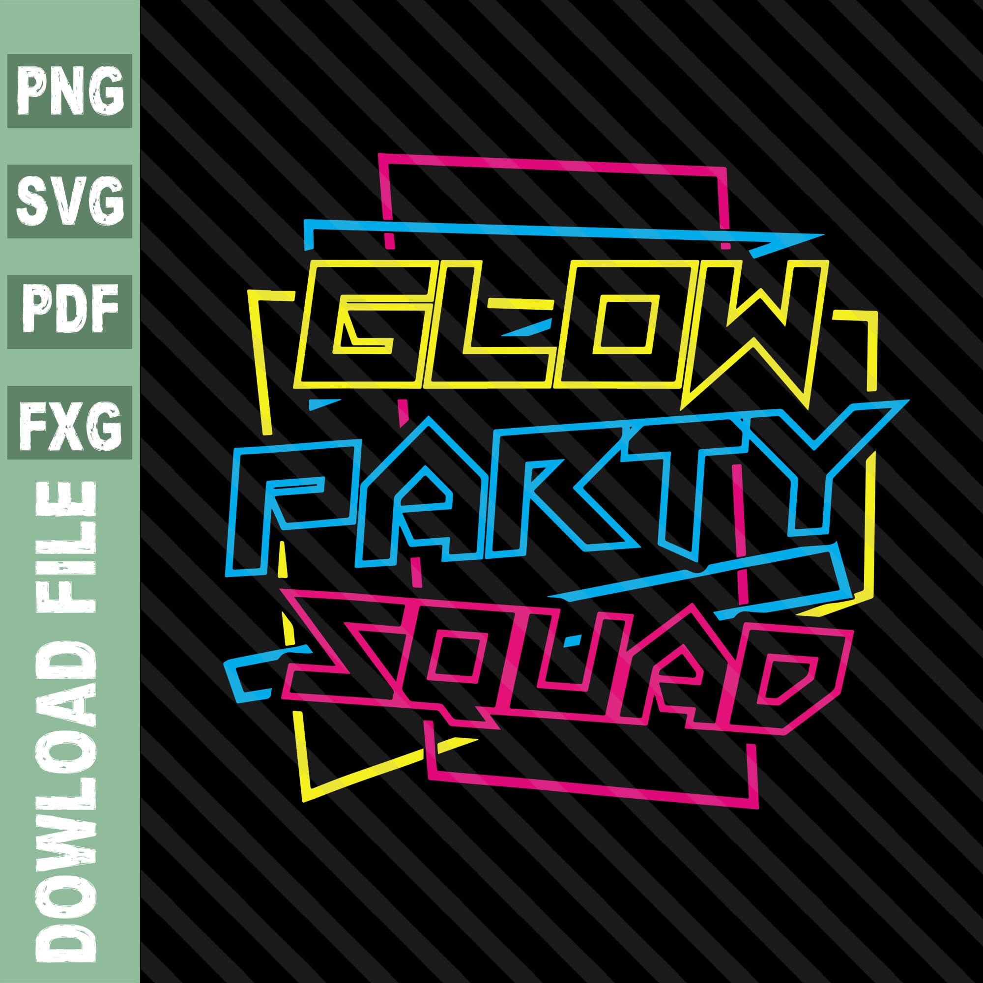 Glow Party Squad Shirt Cute Bride Party 80'S Team Lover Gift Glow Party Squad Shirt Cute Bride Party 80'S Team Lover Gift