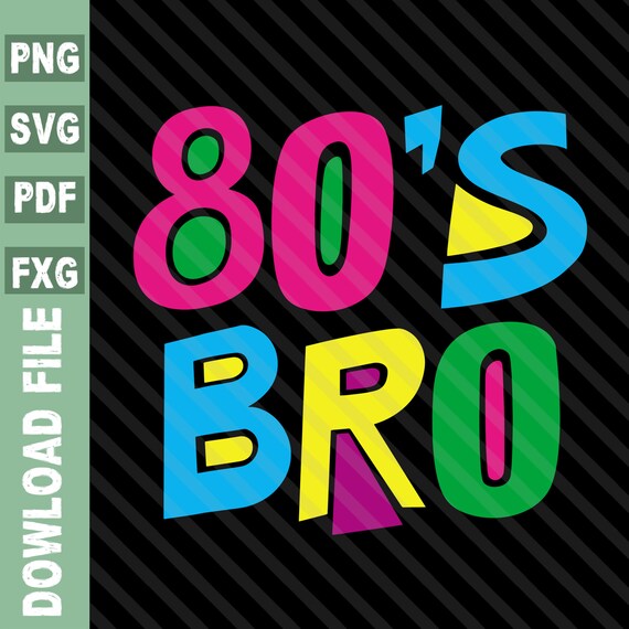 Retro 80s Svg 80s Retro Svg 80s Party Svg Birthday 1980 - Etsy
