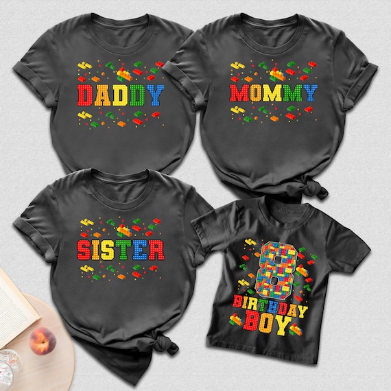 Kids 4 Year Old Building Blocks Birthday T Shirt Brick 4th Gift T-Shirt Kids 4 Year Old Building Blocks Birthday T Shirt Brick 4th Gift T-Shirt