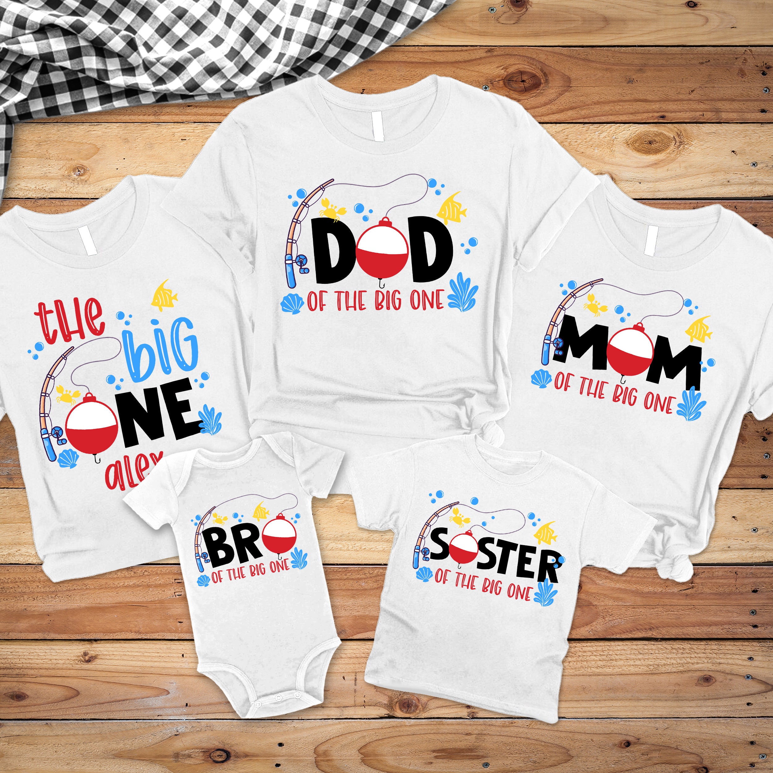 First birthday fishing shirt hot sale