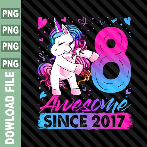Floss Dance Unicorn Awesome Since 2015 4 Years Old Gift T-Shirt Floss Dance Unicorn Awesome Since 2015 4 Years Old Gift T-Shirt