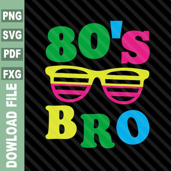 Love 80's svg, 80s Retro svg, 80s Party svg, Birthday 1980 svg, 90's Retro 80's, 80's svg Vintage Retro, 80's bro svg, i love 80's svg