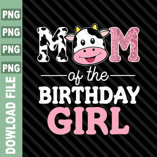 Bundle Family Cow Birthday Png,Family Cow Birthday Girl Png,Birthday Cow Png,Png,Kid Farm Cow Birthday Png, Mom Cow Png,Farm Png