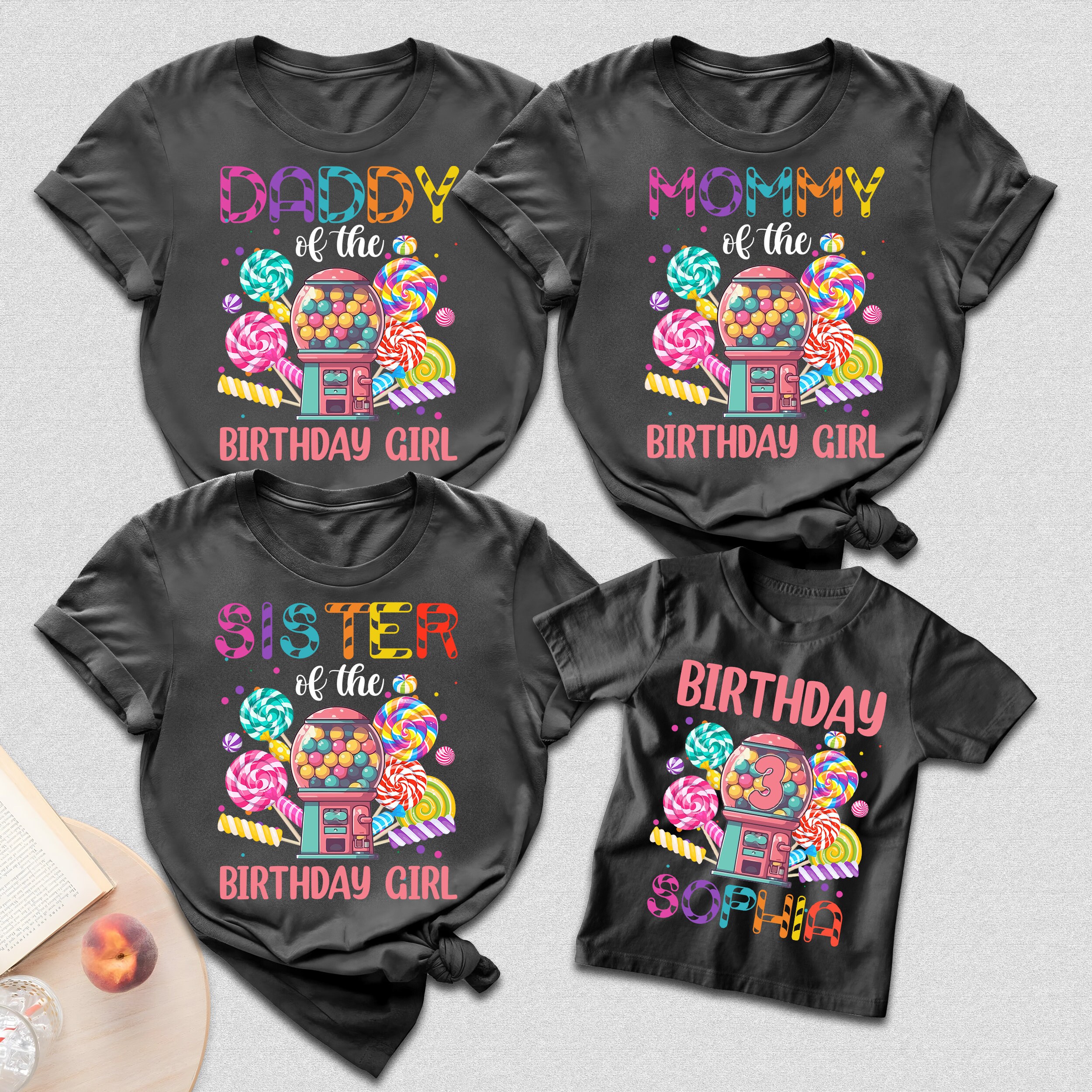 Candy Birthday Tshirt