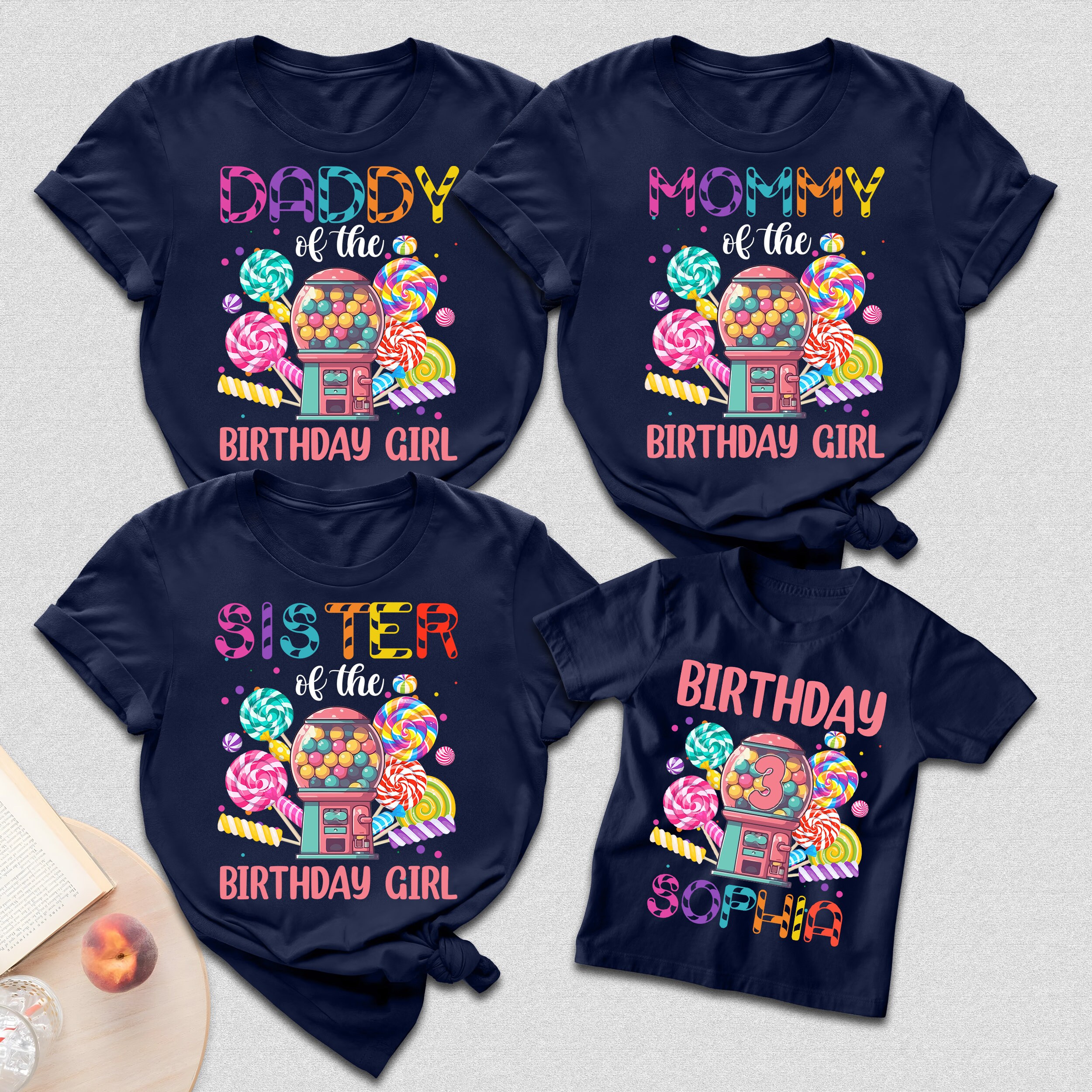 Candy Birthday Tshirt