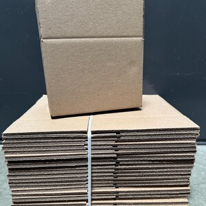 lot de 20 cartons d’emballage 17x12x12cm simple cannelure