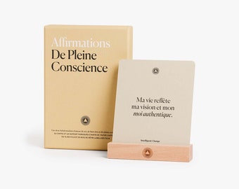 Mindful Affirmations: Französische Ausgabe – Affirmations De Pleine Conciente - Französisch