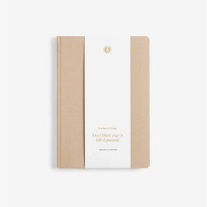 Premium Notebook - Beige