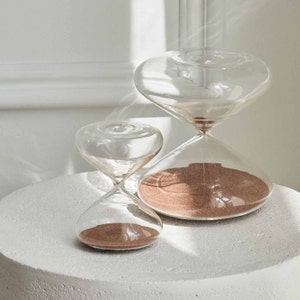 Mindful Focus Hourglass - 30 Minutes - Aesthetic Home Decor, Unique Gift