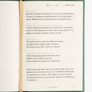 Notes to Mindfulness Journal - Sage