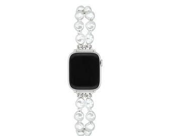Pearl Beaded Apple Watch Band | Elegant Jewelry Bracelet