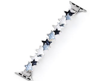 Star Elastic Apple Watch Band | Women's Stretchy Bracelet Strap