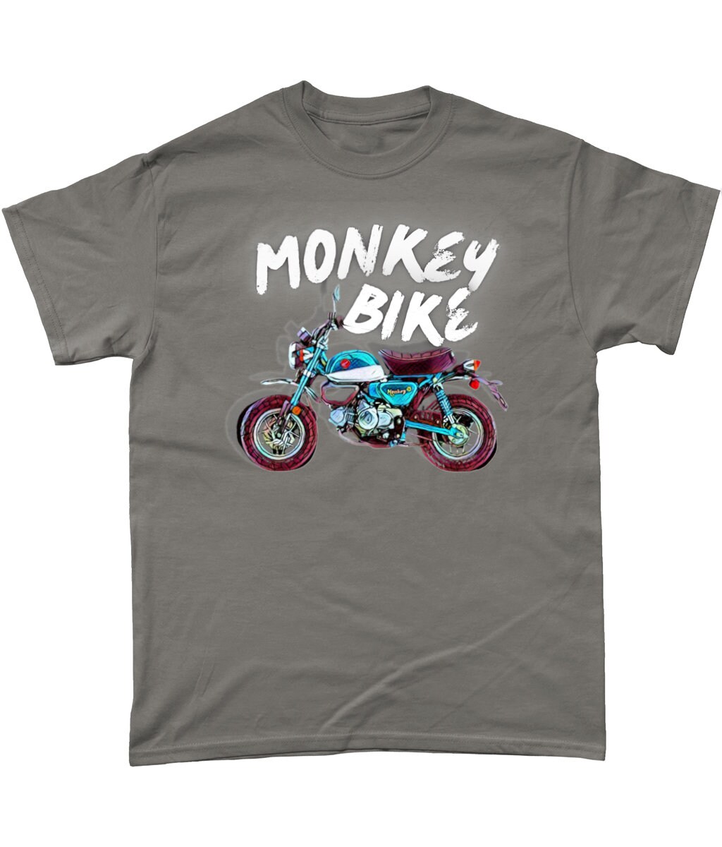 Tシャツ・カットソー HONDA MOTORCYCLE Anime MONKEY 125 Short Sleeve Grey MUSINSA | Honda Motorcycle Anime MONKEY 125 Short Sleeve Grey