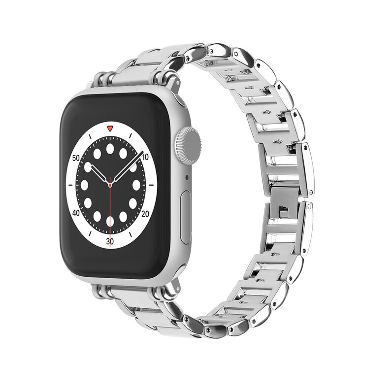 Stainless Steel Apple Watch Band Apple Watch Band Series Etsy