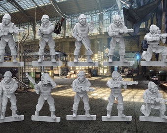 Escopeta de 28 mm para soldados de seguridad combinados x10 TGM-7