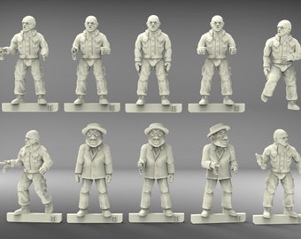 28mm Automated Mannequins x10 TGM-7