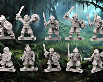 28mm  Goblins with Sword x10 TGM-7