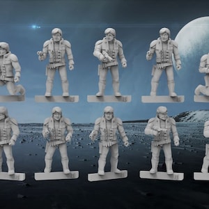 28mm Colonial Warriors x10 TGM-7