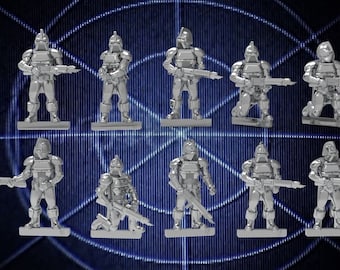 28mm Galactic Centurians set 1 x10