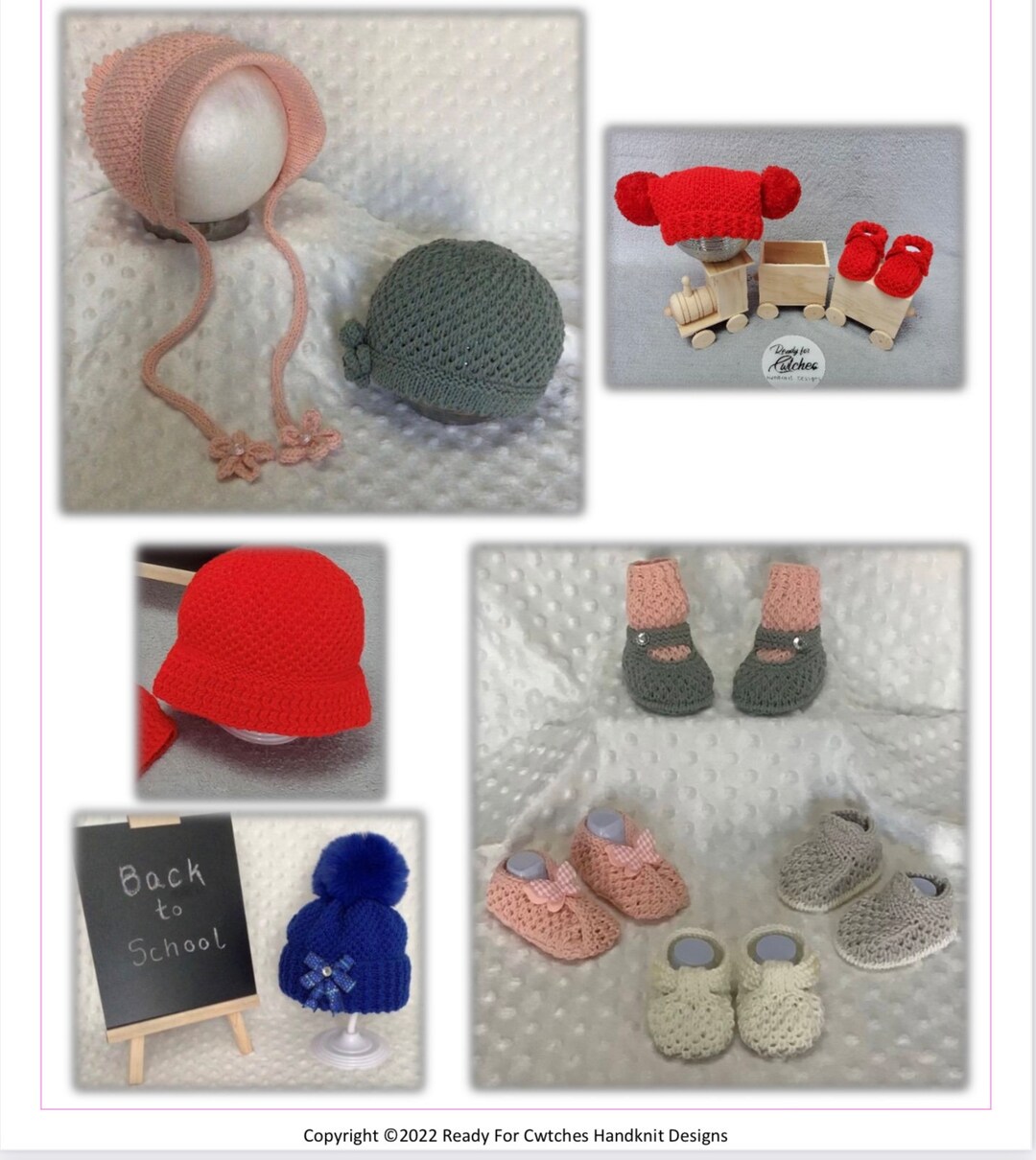 Brynn Accessories Pdf Knitting Pattern in DK - Etsy