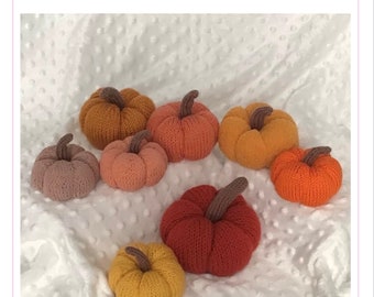 Autumn Pumpkins knitting pattern