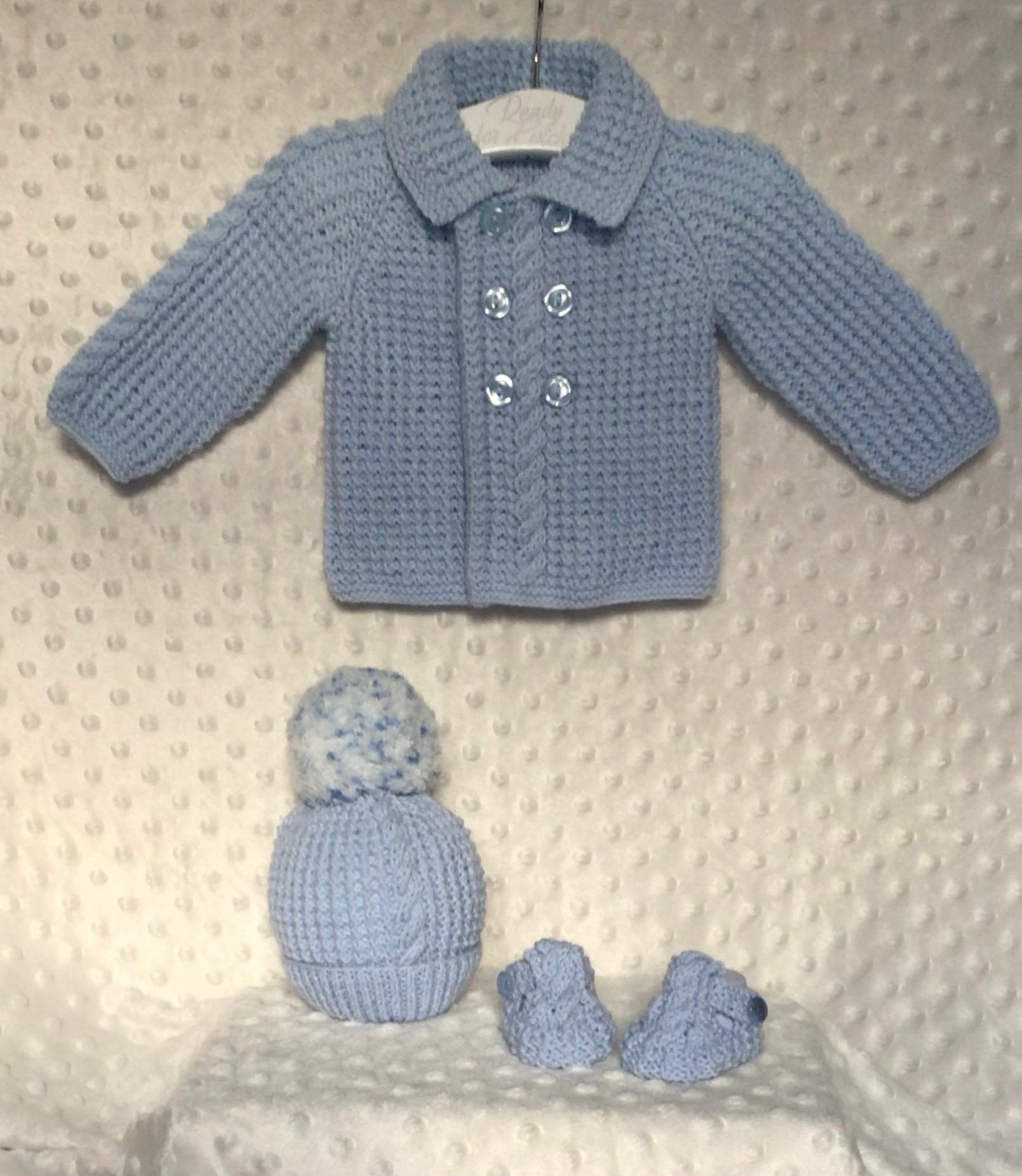 Charlie Coat Set Knitting Pattern - Etsy
