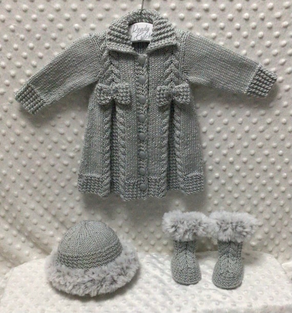 xenia knit dress Preloved XENIA DESIGN Black & Grey Knit Detail Dress and Scarf –  Dotclothing UK main image 0