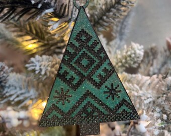Nordic Sweater Style Ornament