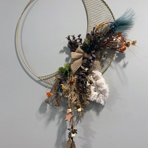 Magick Feather Moon Hall Hanging