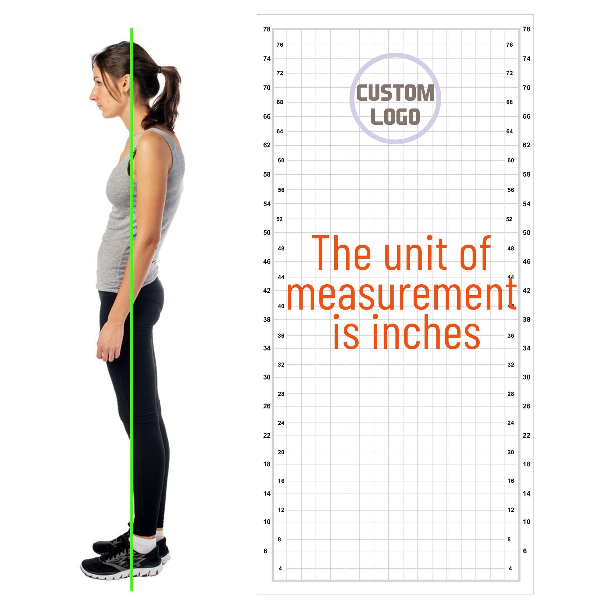 Custom Body Analysis Vinyl Posture Chart, Fitness Gym Table Posture ...