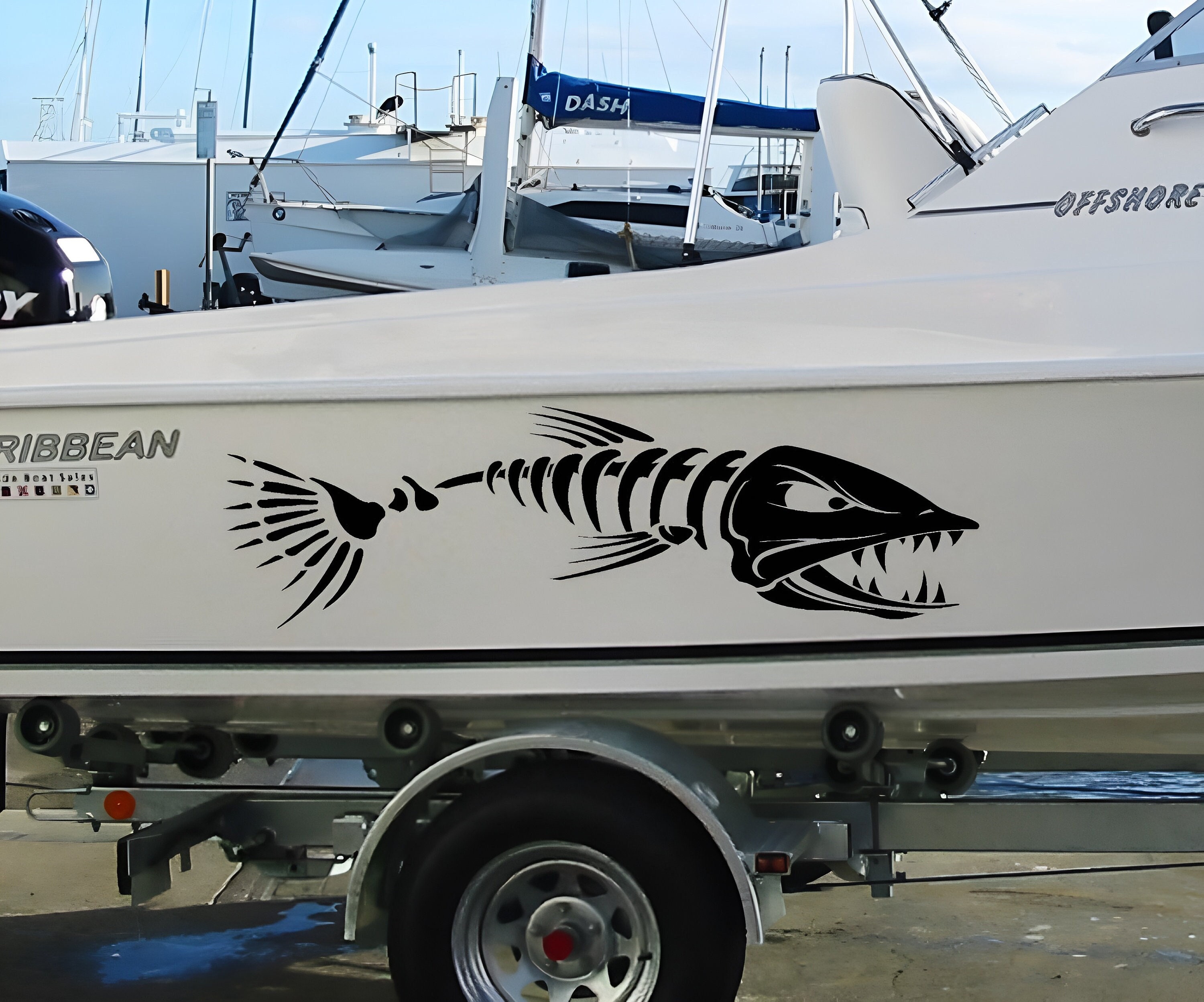 Buy Fishing Boat Decal Online In India -  India