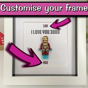 Presentes de aniversário personalizados Presentes de aniversário personalizados Homem de Ferro Eu te amo 3000 Citação de Tony Stark Presentes personalizados do Homem de Ferro