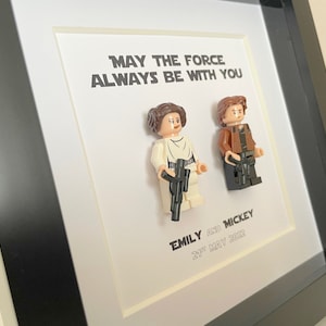 Personalised Wedding Gift Present Wedding Favours Favors Star Wars I Love You I Know Gift Present Personalised Princess Leia Han Solo May the force always