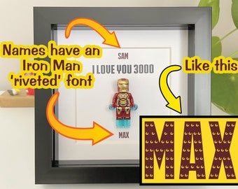 Iron Man-cadeau Ik hou van jou 3000 cadeaus