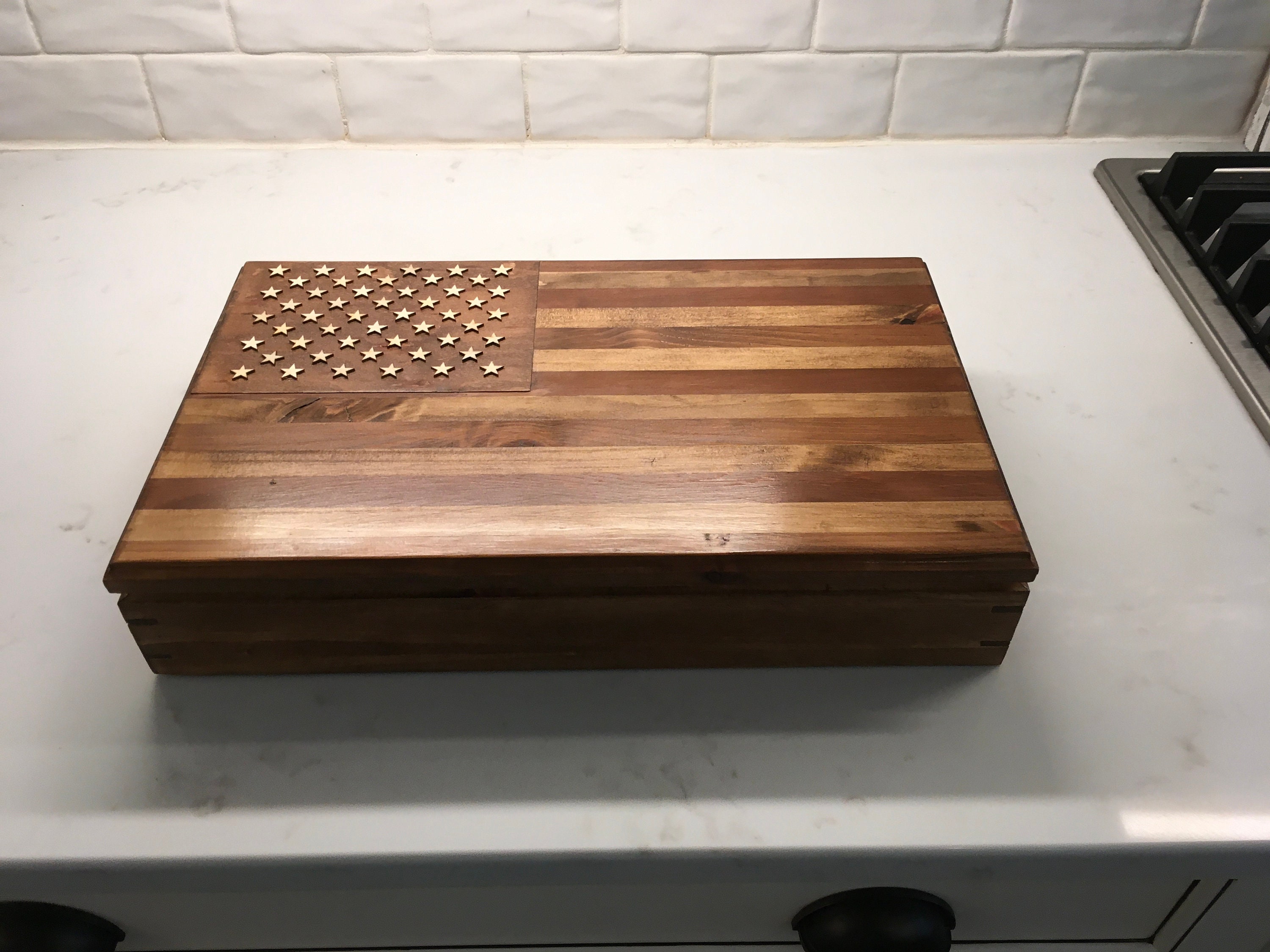 Colt Python 4” or 6” American Flag Patriotic Display Case