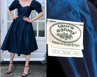 Vintage Laura Ashley 1980s party dress, U.K. 10 ballgown