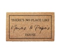 Grandparent House Door Mat - Grandparents Day Gifts Nana and Papas House Grandparents Door Mat Grandma Gift for Granpa Christmas Gifts