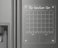 FREE SHIPPING Personalized Magnetic Calendar Acrylic Meal Planning Calendar Magnetic Fridge Planner for Kitchen Organization 2026