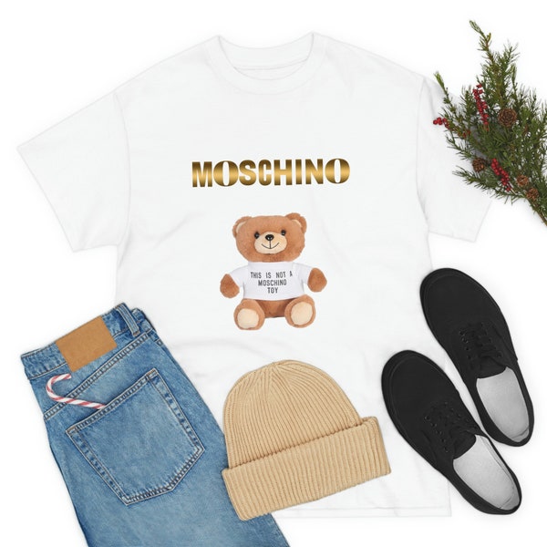 Moschino Unisex Heavy Cotton Tee