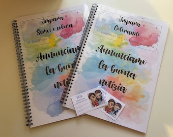 Libro para colorear para niños - Congreso de los Testigos de Jehová 2024 - Anunciamos la buena noticia