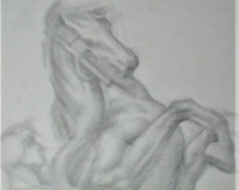 Reserved, Sketch of statue in Placa Catalunya, Barcelona