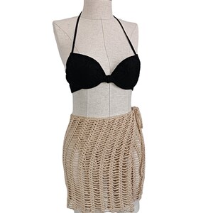 Crochet Summer Skirt, Beach Cover Up, Summer Wear image 7