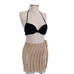 Crochet Summer Skirt, Beach Cover Up, Summer Wear image 4