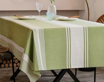 2024 Handwoven Tablecloth, Unique Home Accent, Linen Tablecloth, Tablecloth Linen Tablecloth Rectangle,Embroidered Linen, Custom Tablecloth